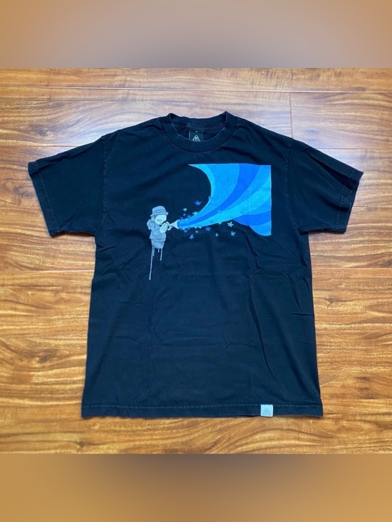 Upper Playground Other - Upper Playground Men's Black Music Graphic Crew T-Shirt Size Medium Streetwear